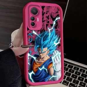 Bandai | Ốp Điện Thoại Dragon Ball Gogeta Vegito Manga Collage Bằng Silicon Cho Dòng Xiaomi Poco - Vỏ Điện Thoại Thiết Kế Mềm Mờ Nhẹ Chống Trầy Xước