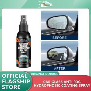 Rayhong Car Glass Coating Agent Hydrophobic Car Anti Fog Spray 60ml Auro Glass Coating Agent For Raining Days Windshield Driving MirrorAuto Anti-fog Agent Car Glass Wind Mirror Hydrophobic Coating Anti Mist spray Car Window Bathroom Waterproof Cleaner