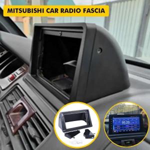 Car Radio Fascia for Mitsubishi Pajero Montero V31 Cheetah Kingbox Stereo Frame Plate Adapter Navigation Panel