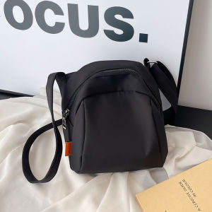 Lightweight Nylon Canvas Crossbody Bag Womens Stylish Shell Bag Casual Single Shoulder Sling Bag Trendy 2026 New Model