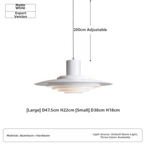 Nordic Modernist Saucer Chandelier