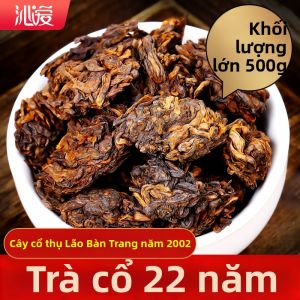 Aged Golden Bud Puerh Old Ripe Tea
