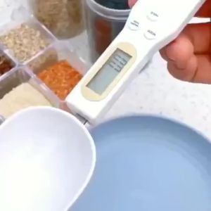 Rechargeable Electronic Digital Spoon Scale Food Grade Kitchen Measuring Spoon Precision Scale For Baking Baby Food Pet Food