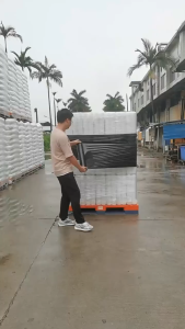 Packaging Film Black Stretch Film Plastic Wrap 500mm x 2.2kg Shrink Wrap Packaging Roll Cling Wrap