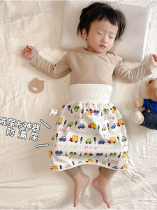 กางเกงผ้าป้องกันน้ำสำหรับเด็ก เอวสูง ป้องกันการนอนหลับใน ซักได้ ป้องกันการนอนหลับบนเตียง เหมาะกับอายุ 6-18 ขวบ