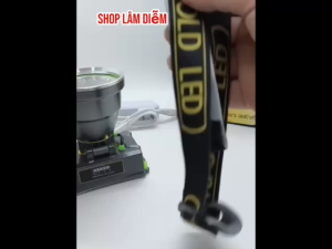 đèn đội đầu thái 2 pin công tắc xoay công suất 150w choá nhôm 7 cm PL 933