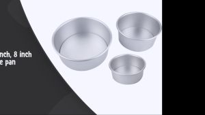 Nonstick Round Cake Pan 2/4/5/6/7/8/9/10 inch Removable Bottom Aluminium Baking Tray Cooking Pan for Bread Pastry