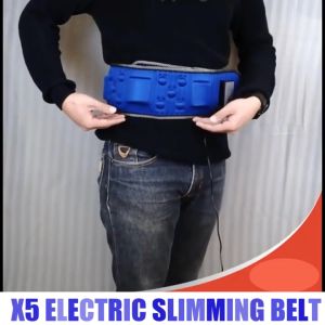COD Sabuk Getar Alat Pelangsing Tubuh Korea Perut Buncit Pembakar Lemak Pahat Pemijat Elektrik