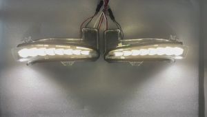 TCS TOYOTA CAMRY ACV40 2007-2011 CAR SIDE MIRROR LAMP LED CRYSTAL ALBINO ACCESSORIES PLUG & PLAY 1SET 2PCS