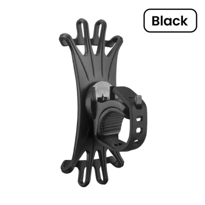 Olaf | Riding Fixation Phone Holder 360D Rotating Silicone Bracket E-Bike Motorcycle Bicycle Navigation 6.5 inch Phones Universal Stand