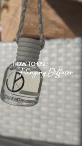 G2G | CK Aromatherapy on the Go Hanging Diffuser Premium Essential Oil for Car Office & Home 5ml