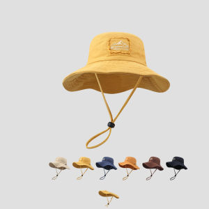 Mũ Câu Cá Ngoài Trời Mũ Che Nắng Cao Bồi Vành Lớn Dây Rút Mũ Câu Cá Mũ Du Lịch Mùa Hè Dành Cho Nam Và Nữ