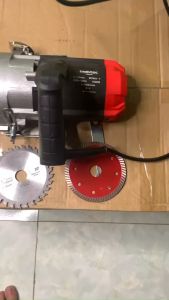 Máy cắt gạchgỗ cầm tay tặng kèm 2 lưỡi cưa