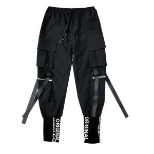 New Mens Retro High Streetwear Cargo Pants Men Loose Straight Casual Sweatpants Joggers Baggy Pants For Women Harajuku Trousers