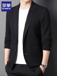 ROMON | Autumn New Trendy Wool Knit Premium Casual Suit
