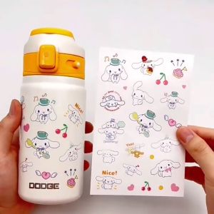 Bestella💗Stiker Sanrio Stiker Kartun Anak-anak Stiker Scrapbook Tahan Air yang Lucu/Stiker alat tulis stiker dekoratif untuk ponsel komputer