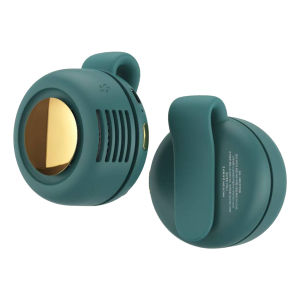 Portable Silent Mini Bladeless Fan Adjustable 3-Speed Suspended Whirlwind Fans Small Clip Fan for Travel Accessories Gift