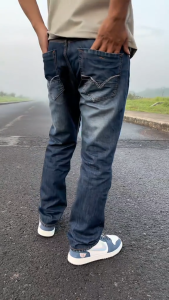 Celana jeans louis martine 0riginal standar reguler best seller size 28-38