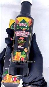 Paket 2 Botol Madu Hitam Pahit Propolis Bidara Ruqyah Plus Sambiloto Gamat Gold 500 Gram