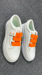 DILOOK C007 Sneakers Wanita Sporty Stylish Sepatu Putih Cewek Santai Ringan Sol Anti Slip