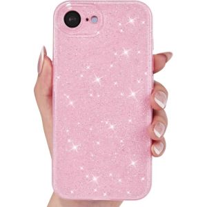 Ốp Điện Thoại Lấp Lánh Sang Trọng Dành Cho iPhone 17E/16E/Air/17/16 Pro Max/15/14/13/12/11 - Phụ Kiện Ốp Lưng Nữ Tính Dễ Thương Nhẹ Chống Sốc Bảo Vệ Toàn Diện