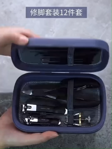 พร้อมส่ง ชุดกรรไกรตัดเล็บ 12 ชิ้น กรรไกรตัดเล็บ มีดเล็บเท้า กรรไกรตัดเล็บในครัวเรือน