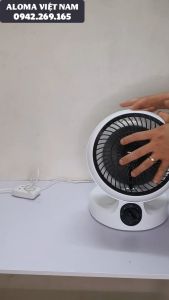 Quạt bàn công suất cao RoyalStar FX-495 siêu mát 3 chế độ thổi gió kèm chức năng gấp gọn 180 độ - Bảo hành 1 năm