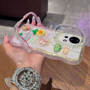 Huawei Mate70Pro Female Version Cute Invisible Dual Stand Silicone Phone Case Full Protection Cover Compatible with Pura70 P60