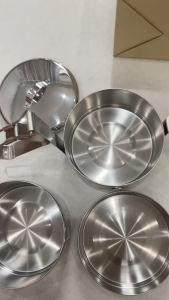 Camen Inox 304 3 ngăn zebra 12x2 1/2 ngăn zebra Thái Lan - 150126