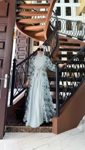 ZIFA FASHION: Gamis Set Hijab Wanita & Zalia Dress COD