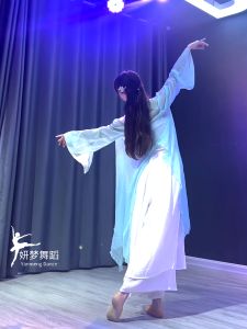 Past and present Chinese ancient style jazz new white snake dance costumes ancient style flowing gauze clothing flowing stage costumes前世今生中国古风爵士新白蛇舞衣古风飘逸纱衣飘逸舞台装