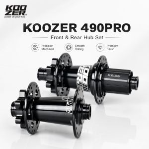 koozer | Koozer XM490pro Boost CR-Mo Steel Axle 32 Holes HG XD MS 10 11 12s Rear 5x141 QR 12x148mm THRU TA MTB Bicycle Hubs Bike Parts