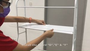 𝗦𝗜𝗠𝗣𝗟𝗘 Bathroom / Toilet Bowl Rack - 𝟯 Tier Toilet Rack Toilet Storage Space Organizer Shelf Shelves Shower / Rak Tandas