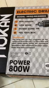 13mm Máy khoan dùng điện Hukan 800W HKG2-MK800DN/ kèm đồ nghề