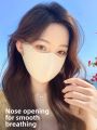 KEKESHANGJIA | Ultraviolet Protection Face Mask 3D Design Cooling Silk. 