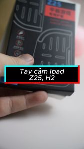 Tay cầm cao su chống trơn trượt cho Ipad Z25 - Thiết kế công thái học - Tăng độ bám khi cầm Ipad chơi game dài