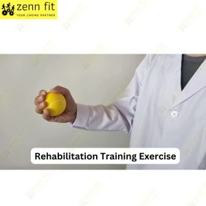 Hand Therapy Rehabilitation Training Ball Soft Elasticity Ball Finger Strength Hand Grip Exerciser Ball