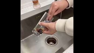 MoonBrush Sikat Botol Susu Gelas Silikon MCX02 - Silicone Milk Bottle and Glass Brush