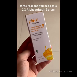 Plum 2% Alpha Arbutin & Hyaluronic Acid Face Serum 30ml