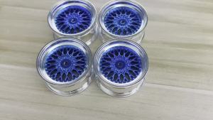 Mâm Xe RC Drift Tỷ Lệ 1/10 RED SPIDER 4 Cái Chất Liệu Nhựa Mạ Crôm Đường Kính Ngoài 2.13 Inch Dành Cho Xe Đua Đường Trường Tamiya TT02 FTX HSP