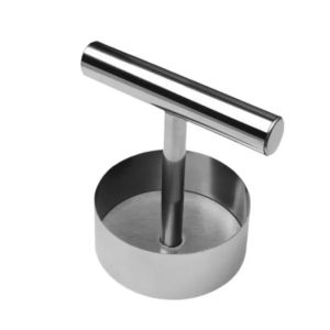 Khuôn Ép Bánh Tròn Bằng Thép Không Gỉ Khuôn Làm Bánh Mì Kẹp Thịt Thủ Công Dụng Cụ Làm Bánh Thịt Dùng Trong Nhà Bếp Gia Đình