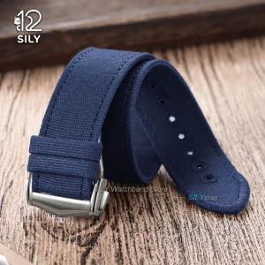 20mm 22mm Men Women Sport Nylon Watch Band Folding Buckle Military Strap Watch Replace Bracelet Universal Nylon Canvas Wristbelt