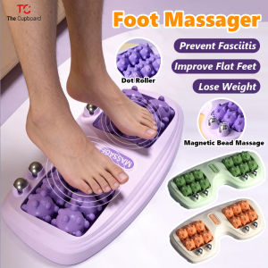 Foot Massager Roller Household Use Health-preserving Foot Massager Foot Roller Acupressure Deep Reflexology Arch Heel Calf Forefoot Support Home Use Cat Claw Feet Acupressure Point Relief Relax Portable Foot Relaxation Magnetic Therapy
