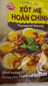 Túi Xốt Gia Vị Hoàn Chỉnh Cốt Me Tươi Ottogi 80g/túi