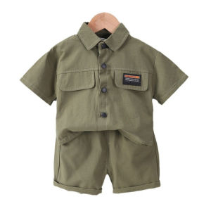 New Summer Baby Clothes Suit Children Boys Shirt Shorts 2Pcs/Sets Infant Outfits Toddler Casual Cotton Costume Kids Tracksuits