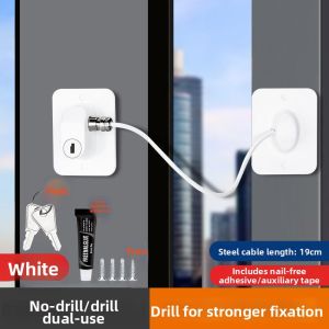 No-Drill Window Safety Lock Window Limiter