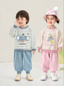 CUTEPANDAS | Bộ Áo Sweater Cho Bé 2026 Xuân/Thu Nam Nữ