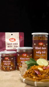 KHÔ HEO SẤY TỎI C&B (Giòn thơm - Đậm vị)