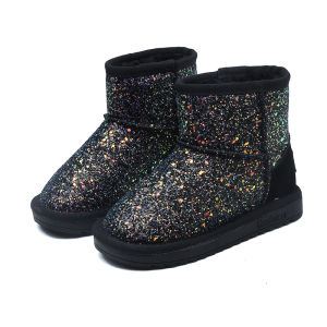 รองเท้าบูทกันน้ำสำหรับเด็กฤดูหนาว หนา อบอุ่น ระบายอากาศได้ดี พื้นยางกันลื่น รองเท้าบูทเด็กผู้หญิง รองเท้าบูทเด็กผู้ชาย รองเท้าบูทเด็ก