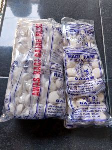 RAGI TAPE MANIS CAP GAJAH  1 Ball isi 10 pak